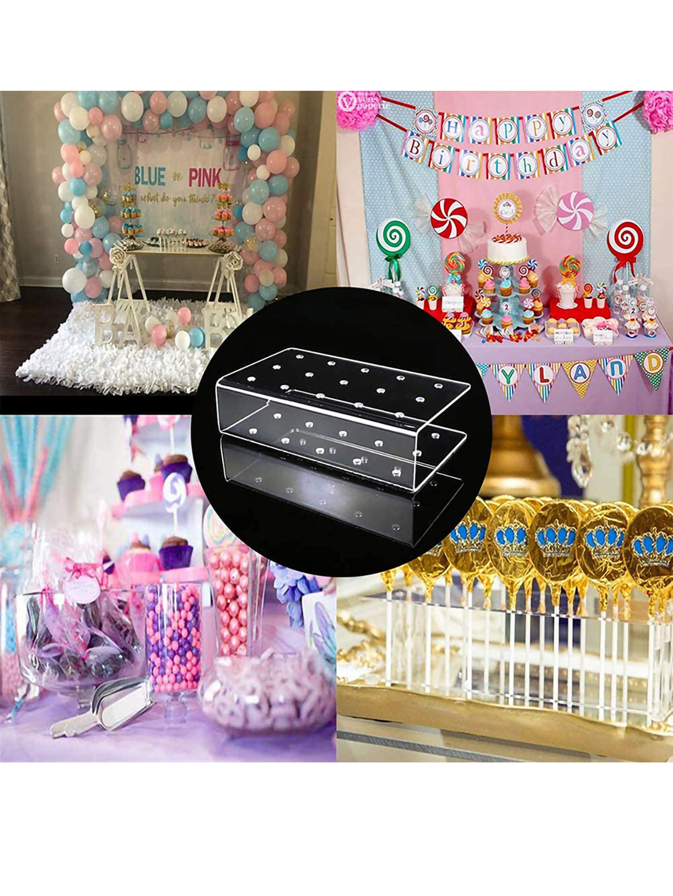 1PC 15 Hole Cake Pop Stand Can - Pop Display Shelf review and price