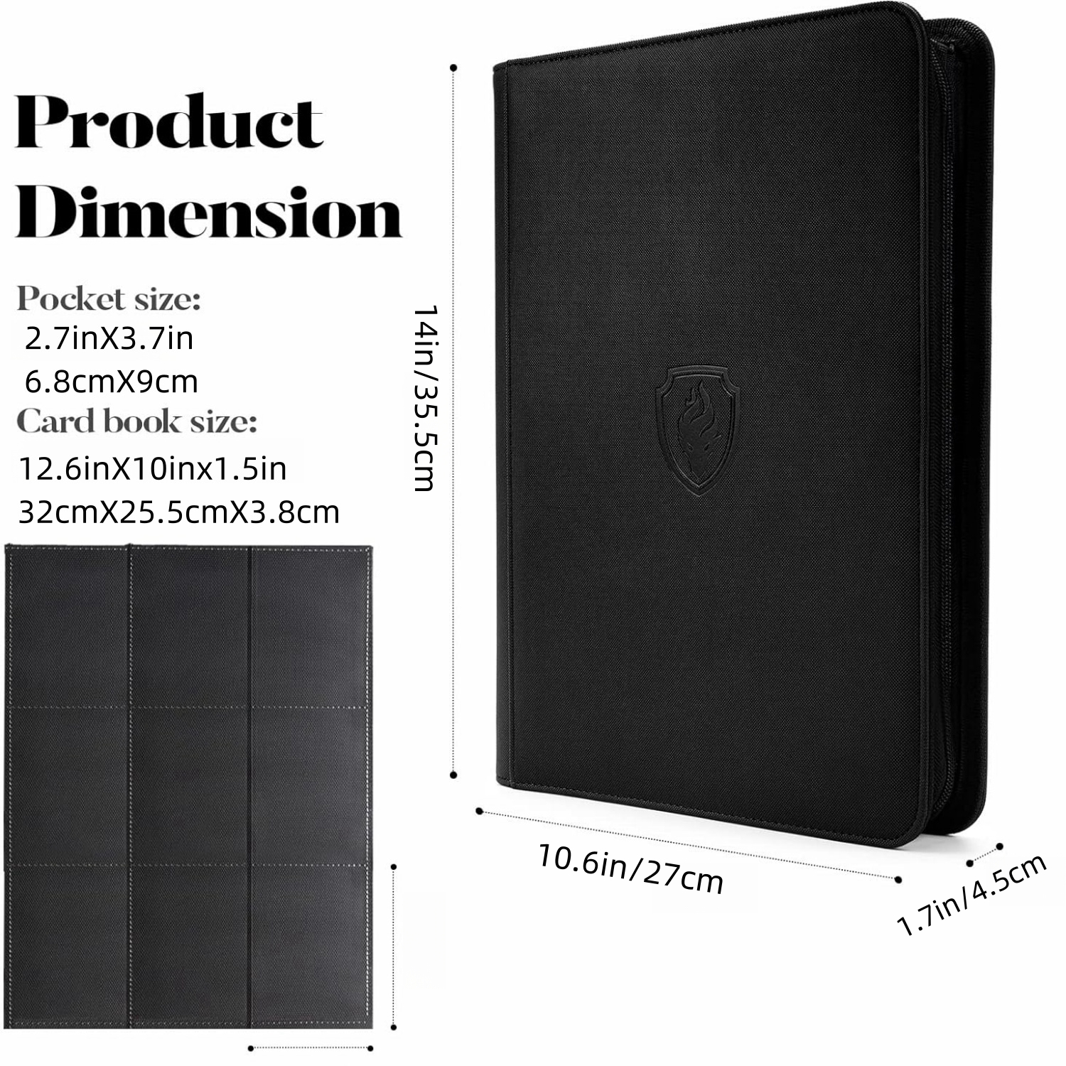 9 Pocket Trading Card Binder,  - Pokemon Binder Card review and price