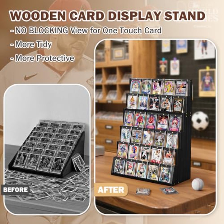 Card Display Stand 6-Tier Trad - Graded Card Display review and price