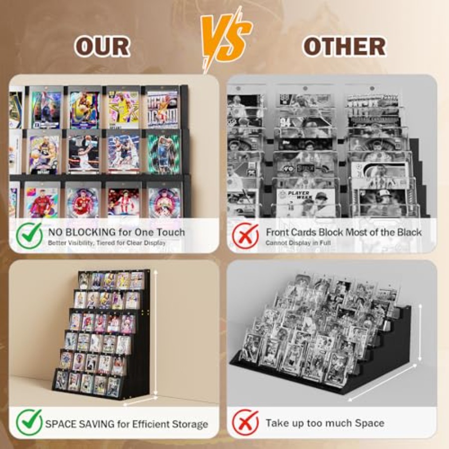Card Display Stand 6-Tier Trad - Graded Card Display review and price