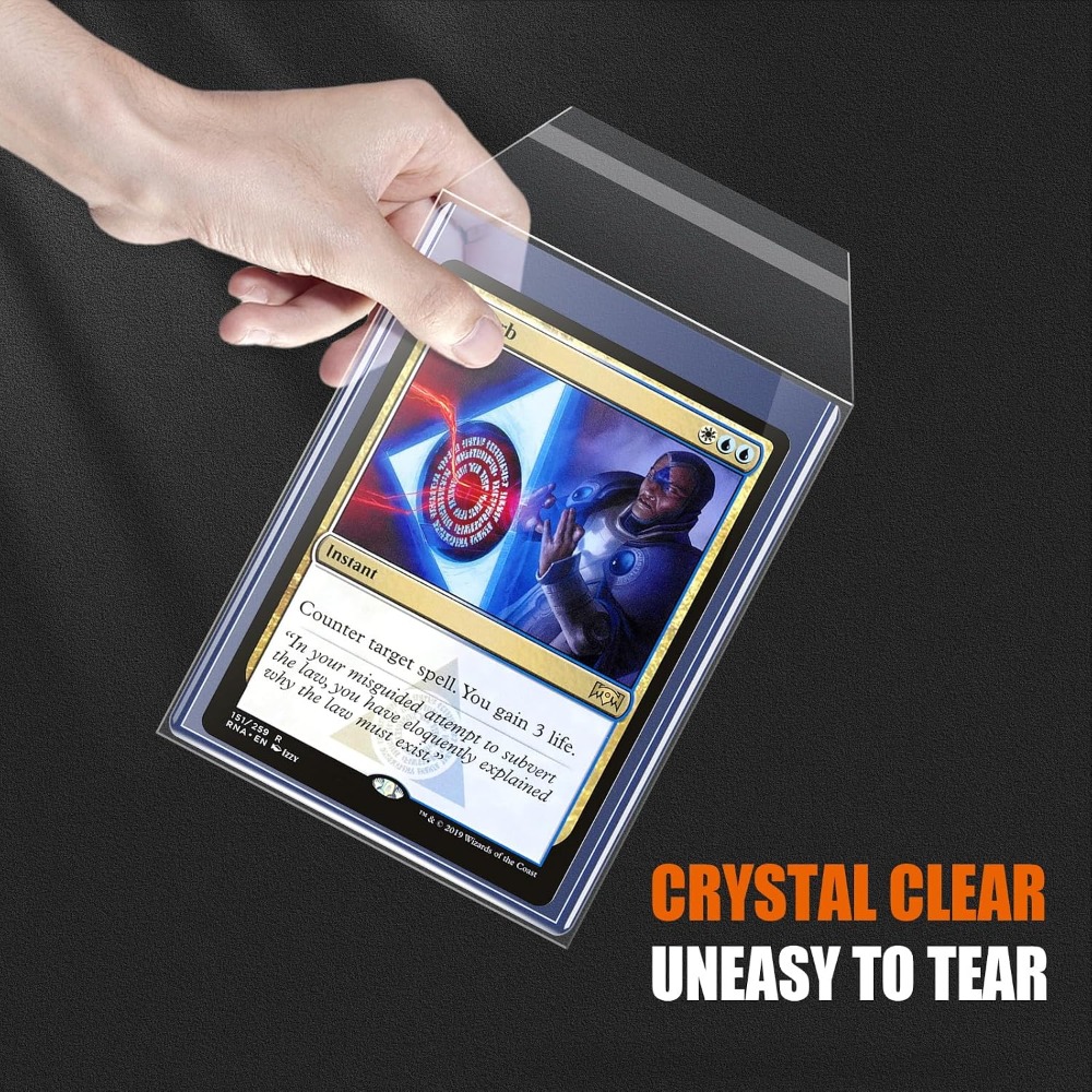 100 Pack Top Loader Sleeves, U - Card Top Loader review and price