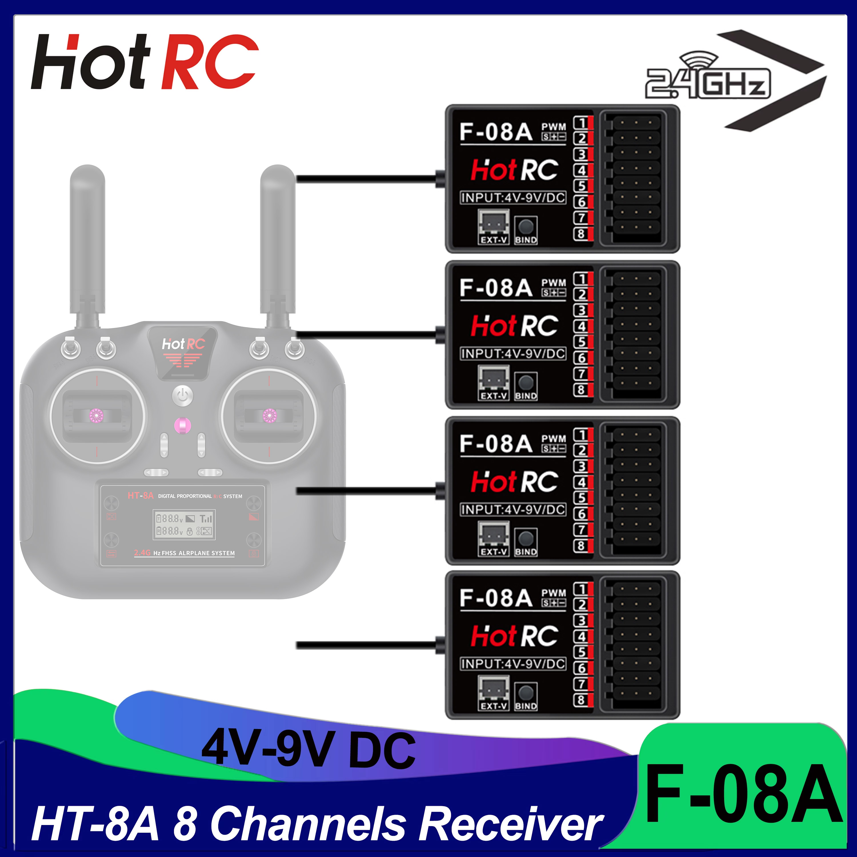 HOTRC RC Model Parts 8 Channel - Model Airplane Plastic review and price