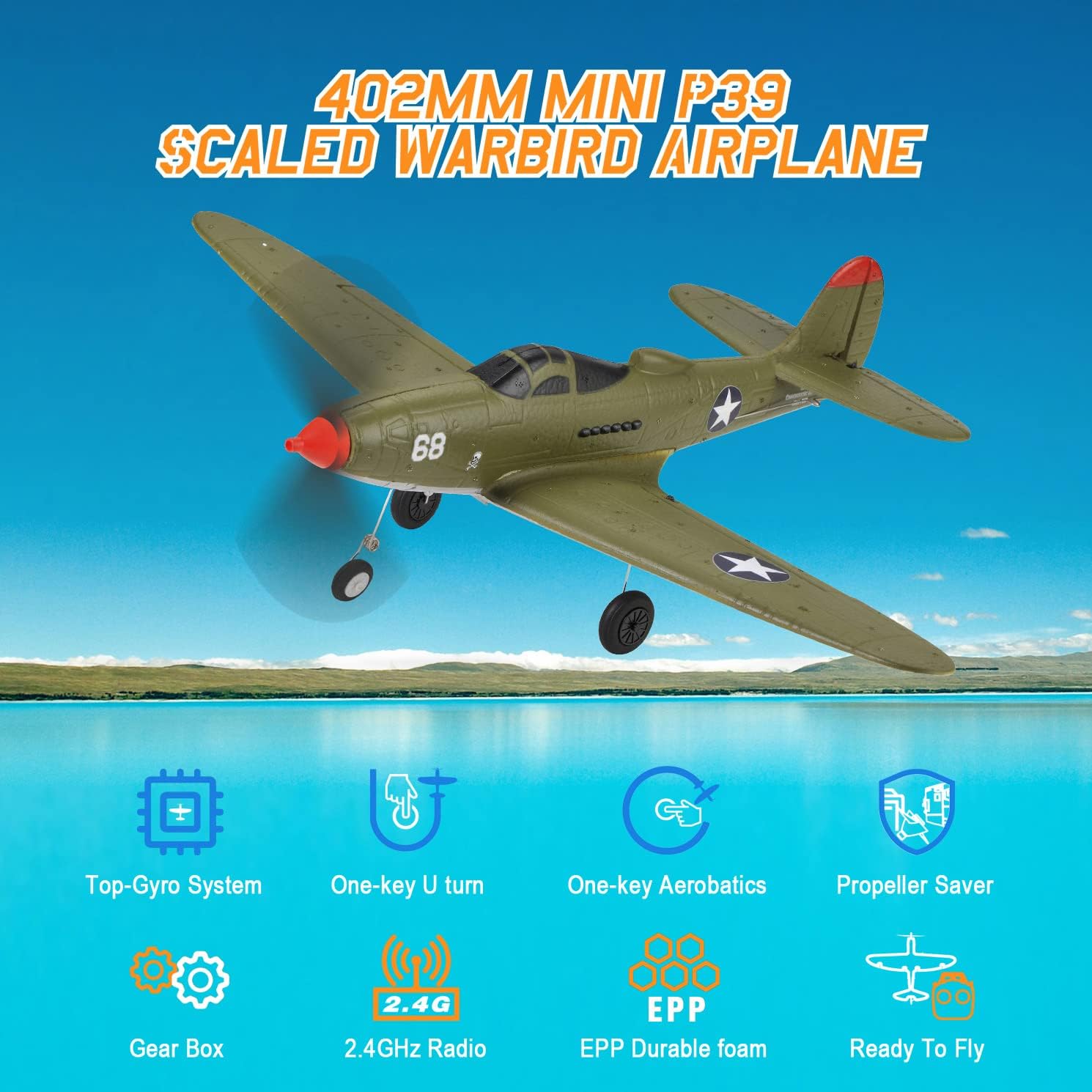 Ready-to-Fly 4-Channel RC Warb - Model Airplane Plastic review and price