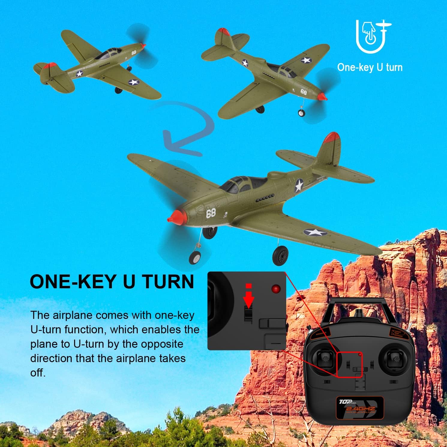Ready-to-Fly 4-Channel RC Warb - Model Airplane Plastic review and price