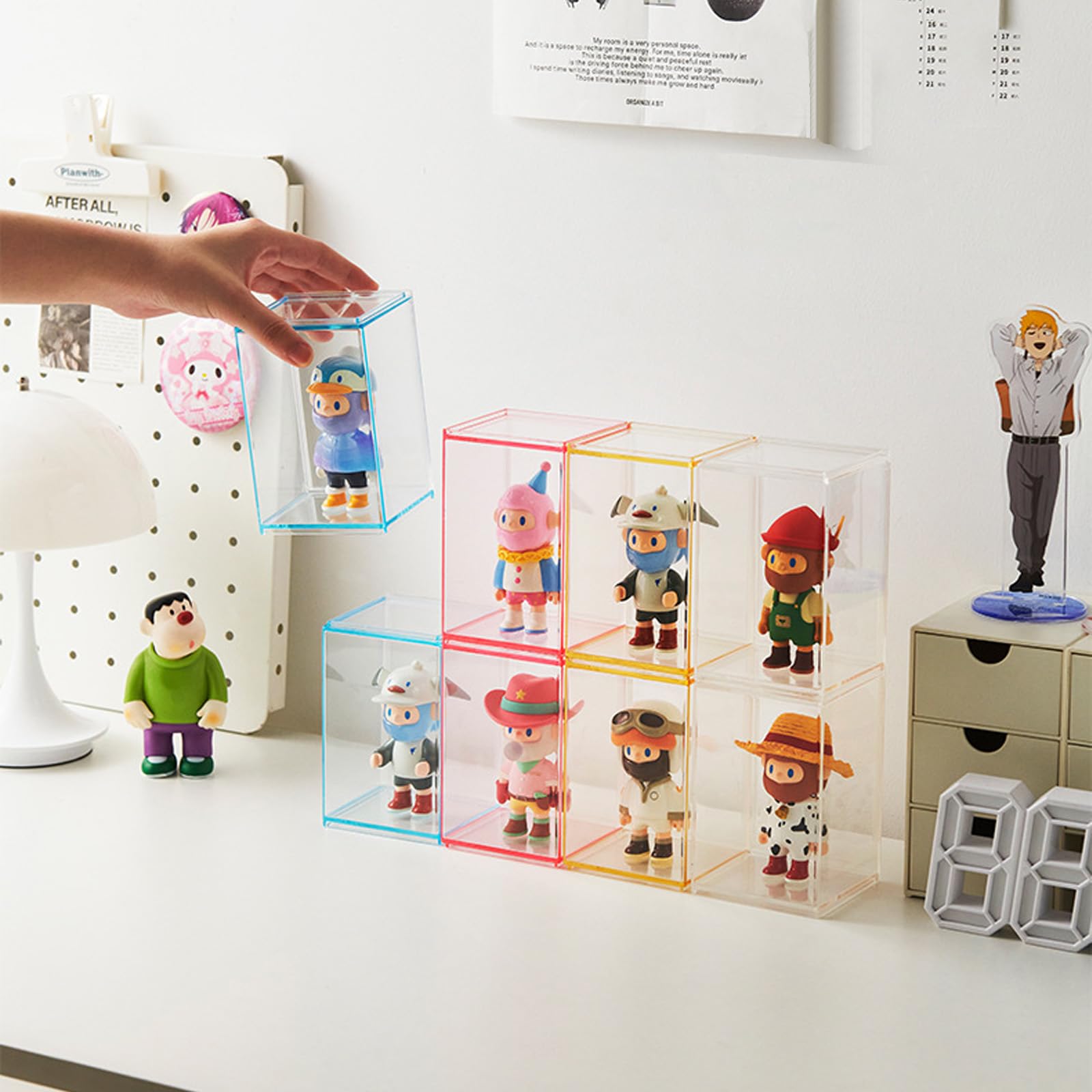 Acrylic Display Case Colorful  - Pop Display Shelf review and price