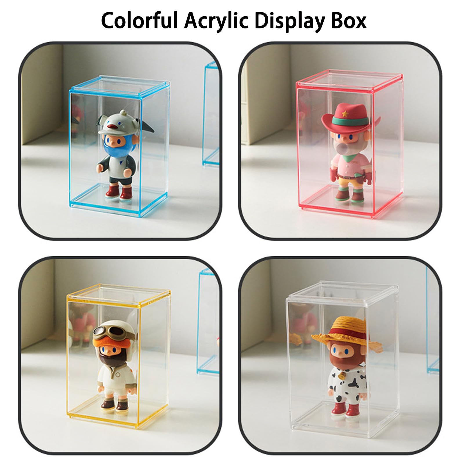 Acrylic Display Case Colorful  - Pop Display Shelf review and price