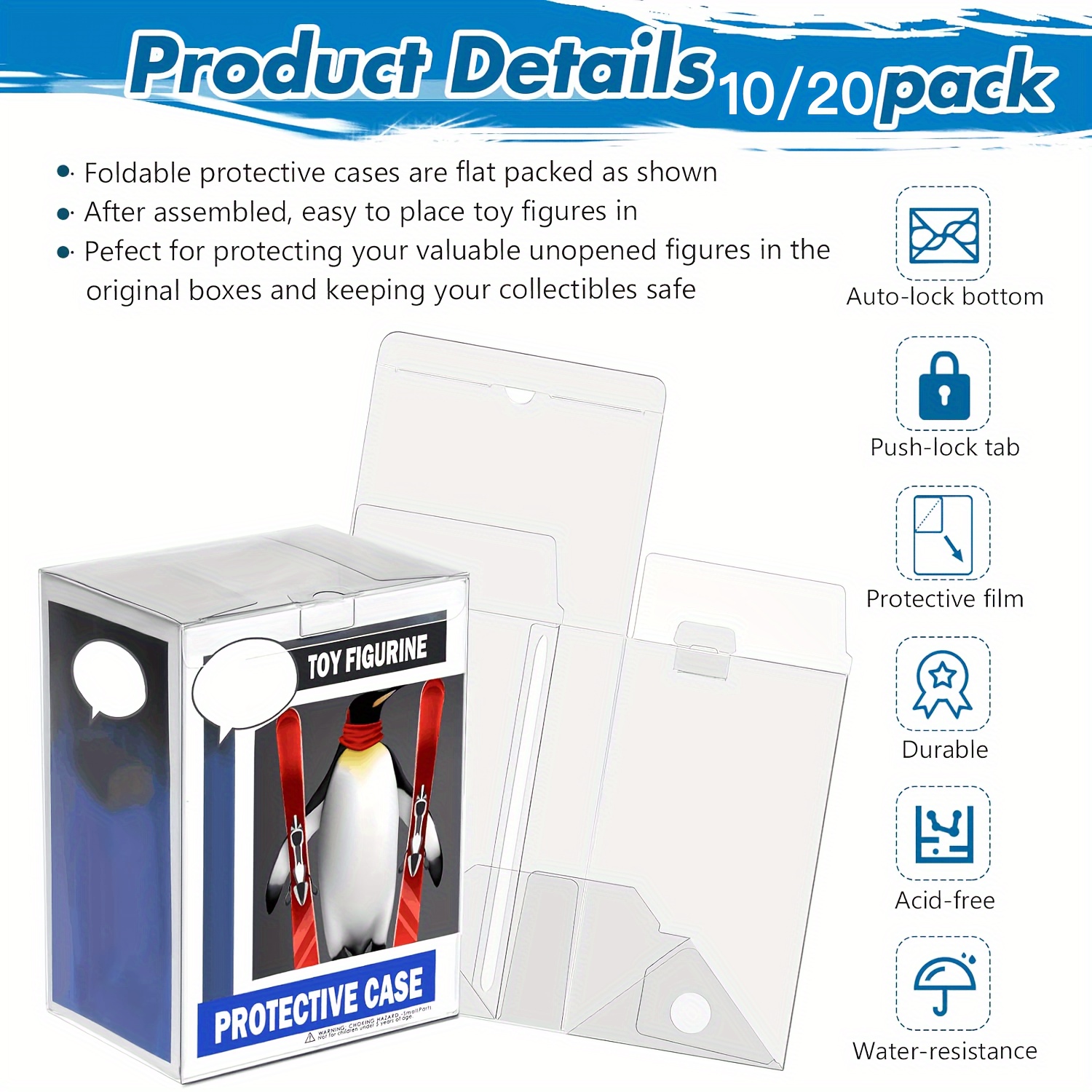 Clear Pop Display Case Compati - Funko Pop Protector review and price