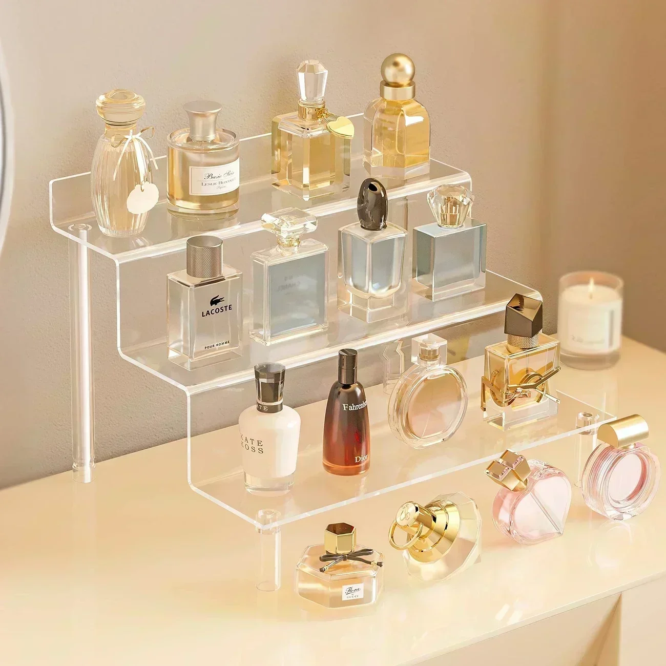 1-4 Tier Acrylic Display Stand - Pop Display Shelf review and price