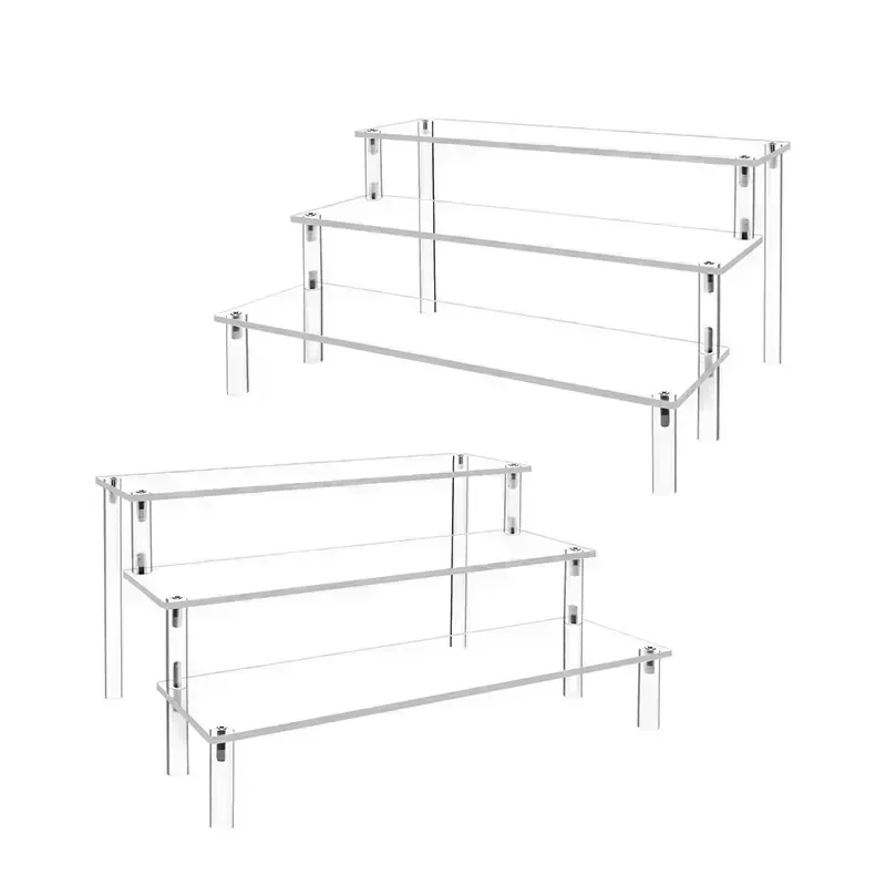 1-4 Tier Acrylic Display Stand - Pop Display Shelf review and price