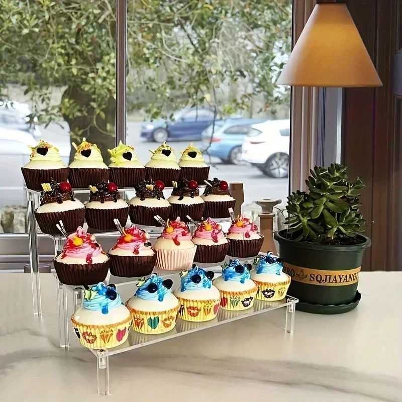 1-4 Tier Acrylic Display Stand - Pop Display Shelf review and price
