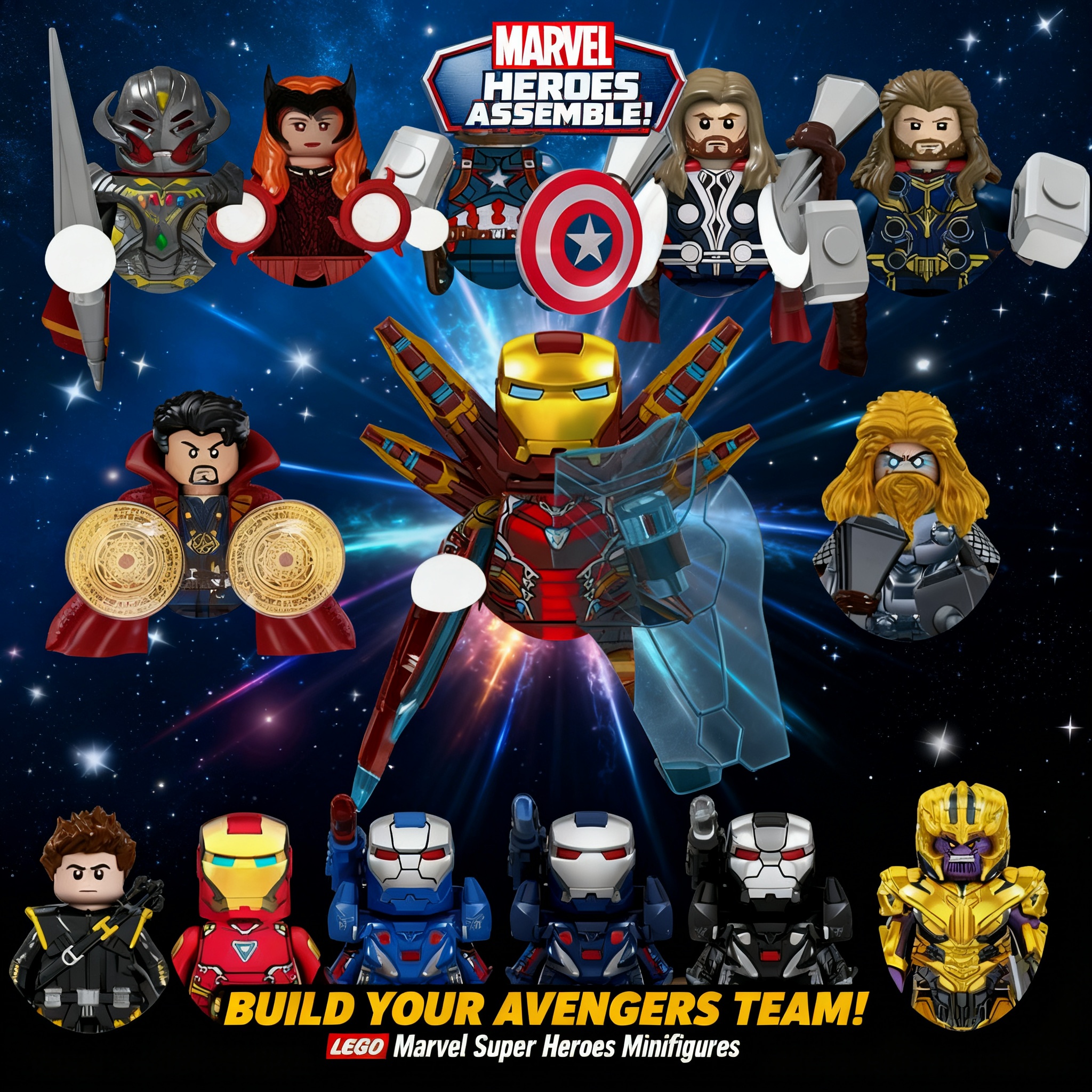 2026 Marvel Building Blocks Br - Building Block Mini review and price