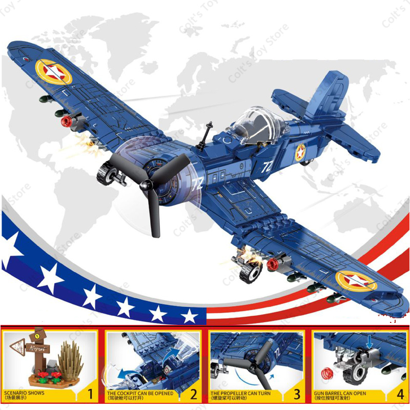 Sluban Military WW2 Planes Sov - Lego Minifigure Holder review and price