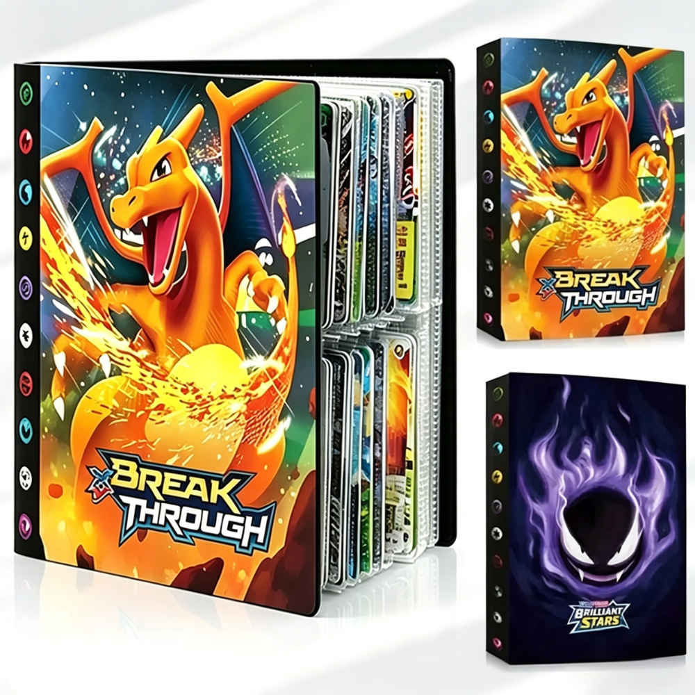 HOT 240PCS Pok é mon Cards Alb - Pokemon Binder Card review and price