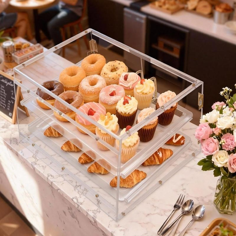 Bakery Display Case, 2-Tier Co - Display Case Acrylic review and price