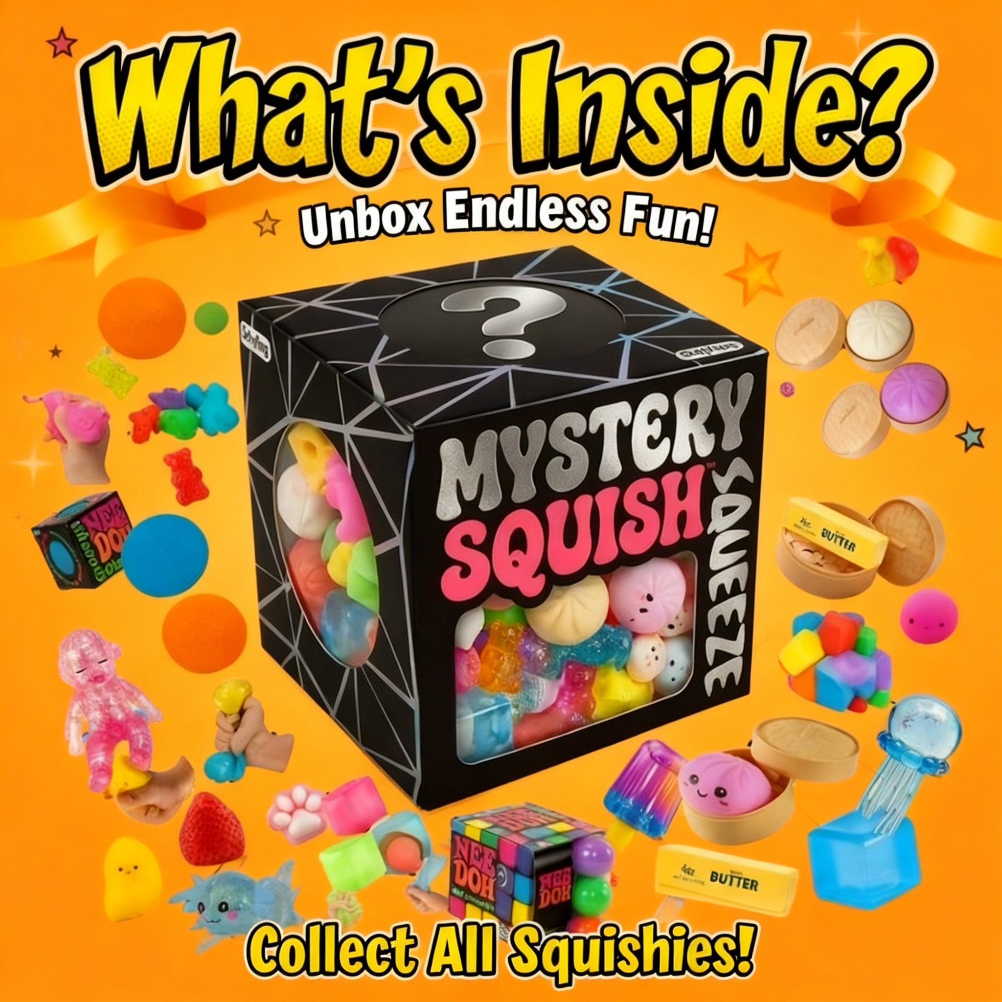 Fidget Cute Stress Relief Toys - Mystery Box Blind Bag review and price