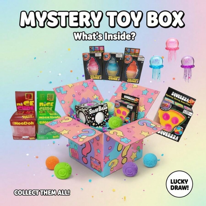 Cute Food & Ocean Squishy Blin - Mystery Box Blind Bag review and price