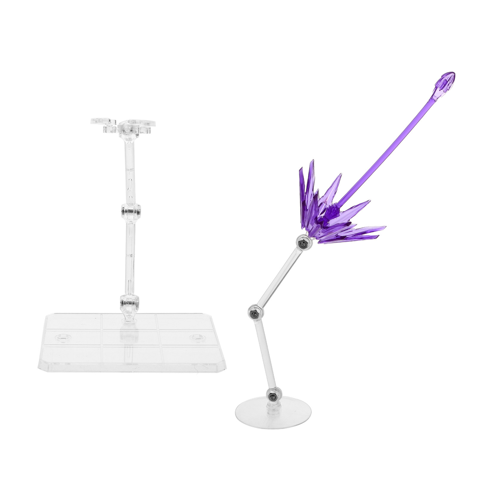 2Pcs Effect Parts Clear Plasti - Action Figure Stand review and price