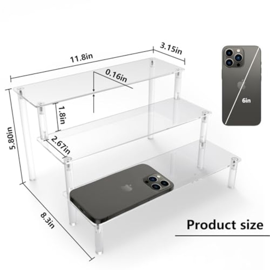 Acrylic Riser, Clear Display R - Pop Display Shelf review and price