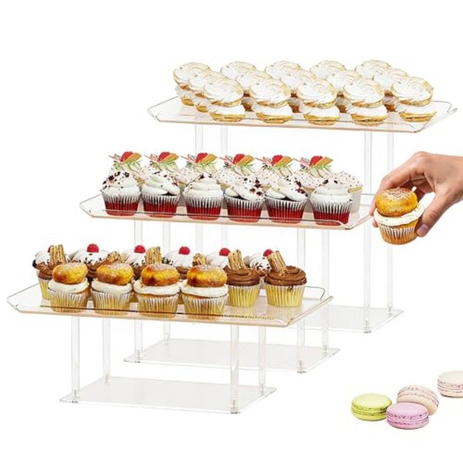 3 Pack Dessert Table Display S - Display Risers Set review and price