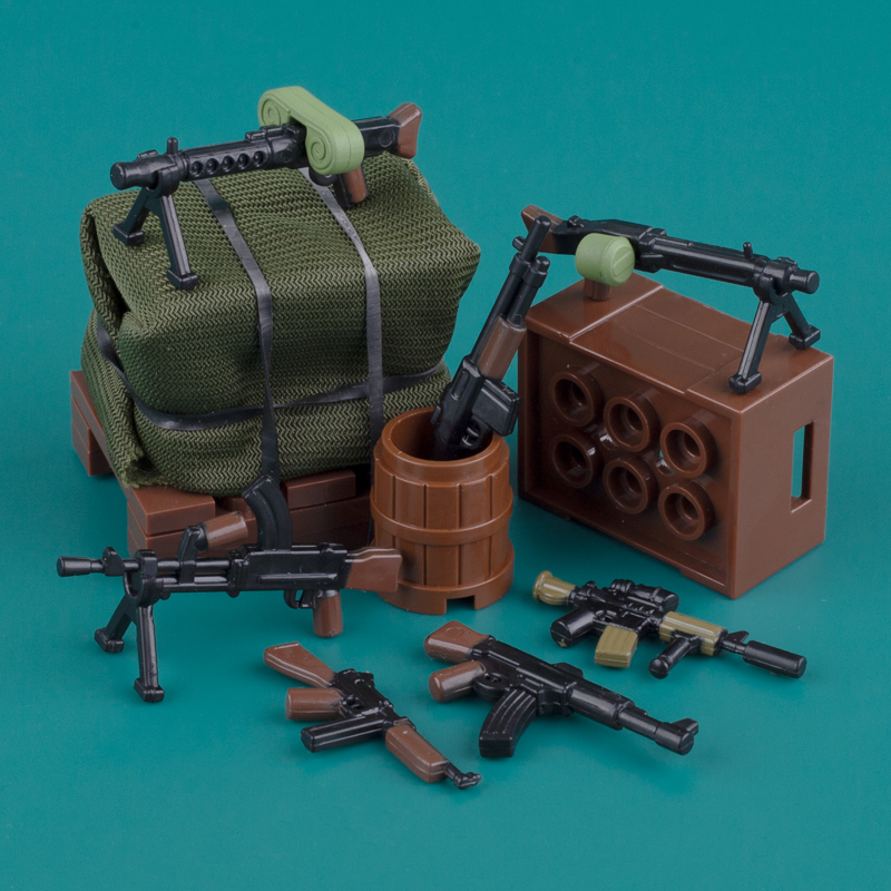 WW2 Military Soldier Accessori - Lego Minifigure Holder review and price