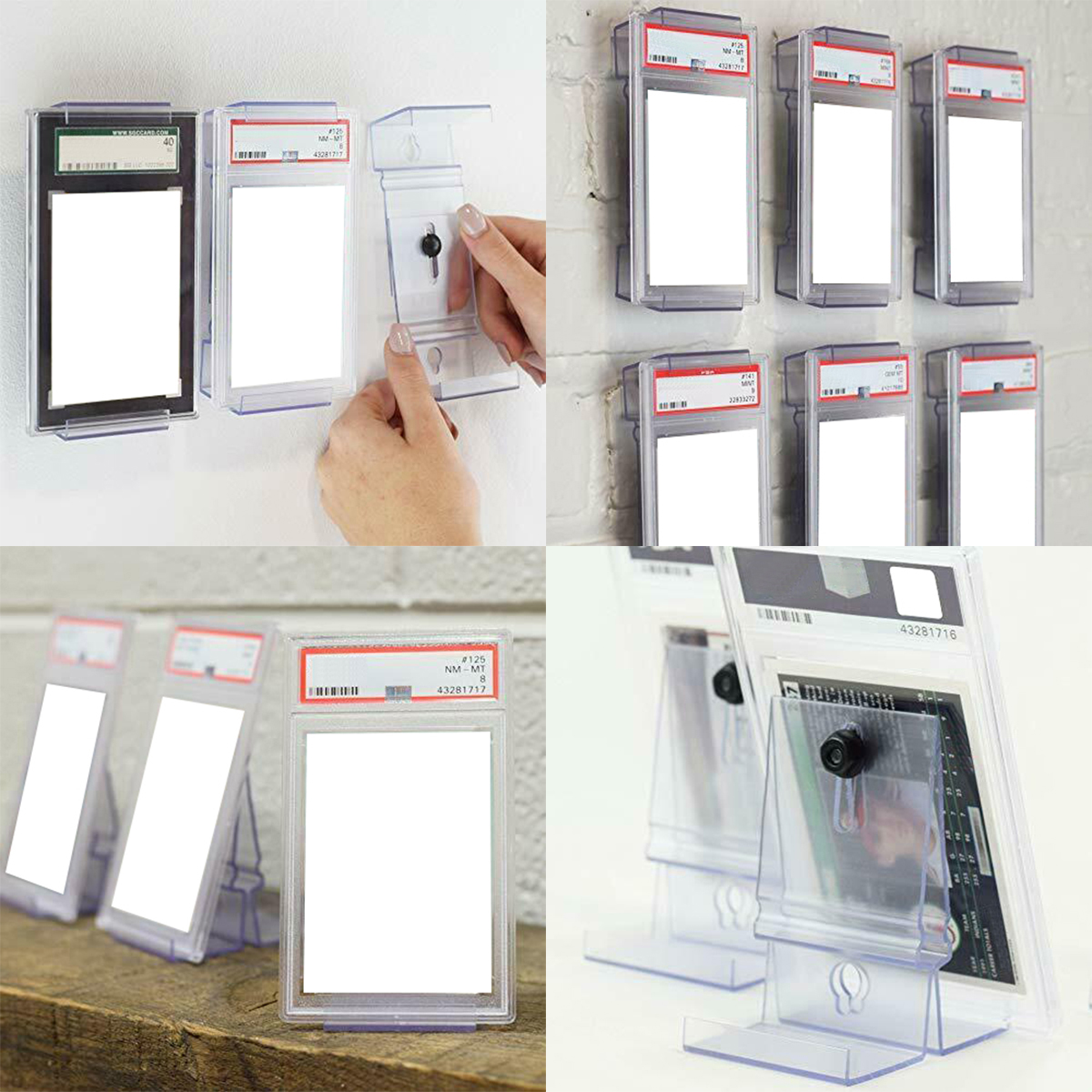 Wall Mount Tabletop Trading Ca - Graded Card Display review and price