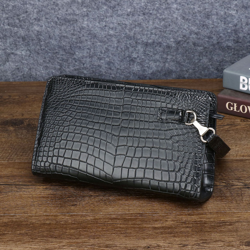 Men's Genuine Leather Clutch B - Card Top Loader review and price