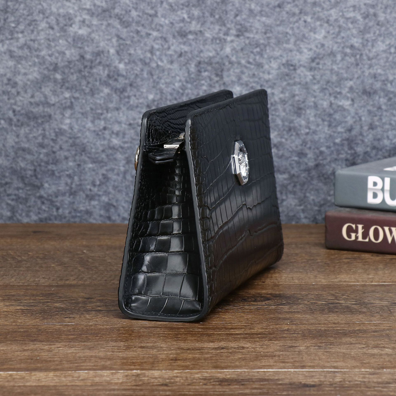 Men's Genuine Leather Clutch B - Card Top Loader review and price