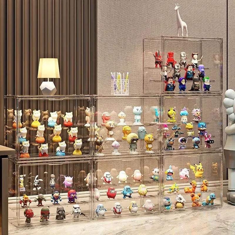 3 Layer Clear Blind Box Storag - Action Figure Stand review and price