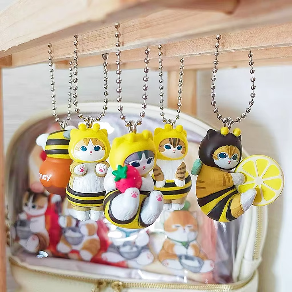 Mofusand Kawaii Cat Keychain B - Action Figure Stand review and price