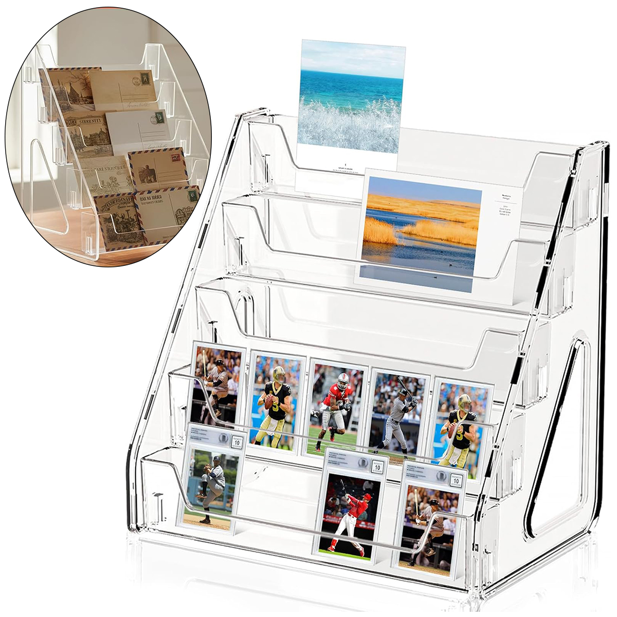 5-Tier Clear Acrylic Card Disp - Graded Card Display review and price