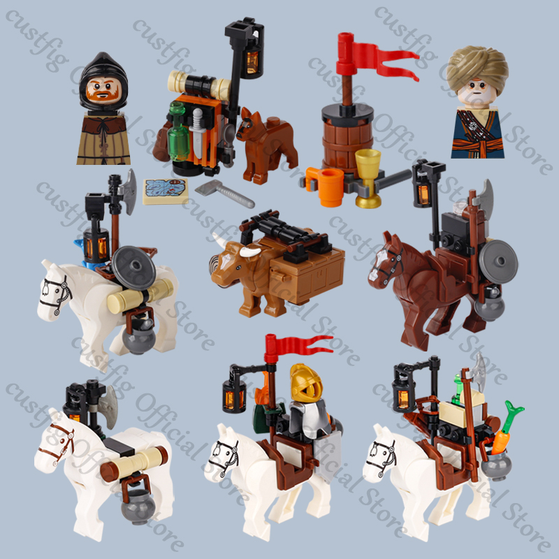 Medieval Castle Knight Soldier - Lego Minifigure Holder review and price