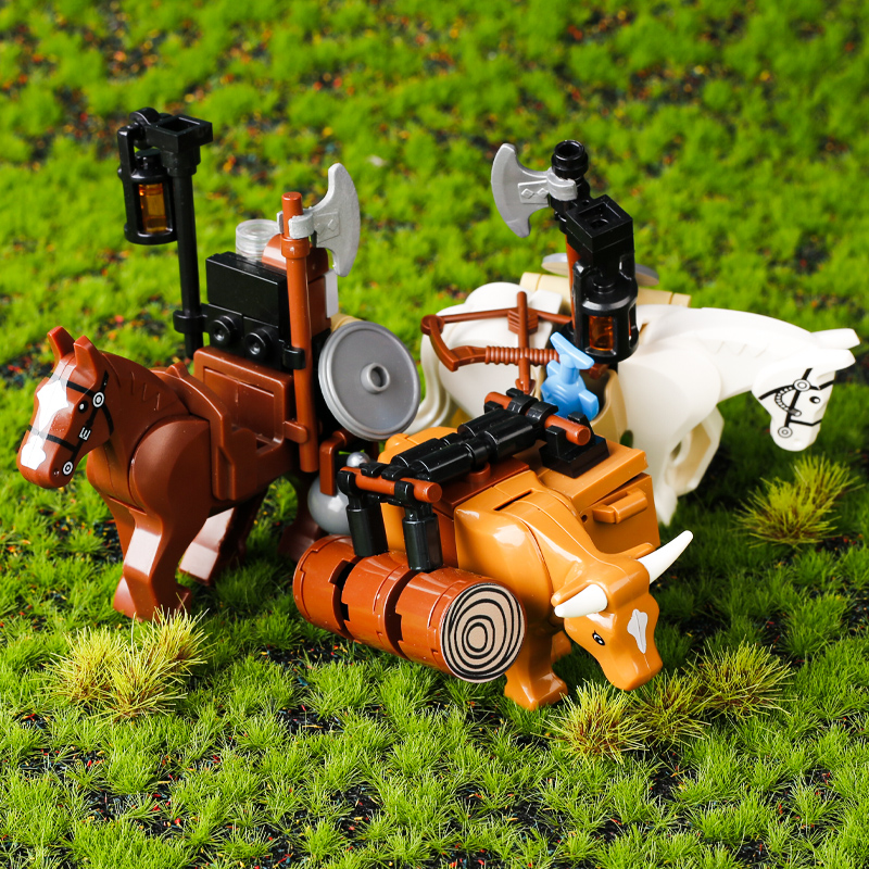 Medieval Castle Knight Soldier - Lego Minifigure Holder review and price