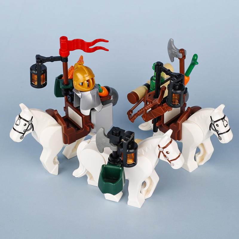 Medieval Castle Knight Soldier - Lego Minifigure Holder review and price