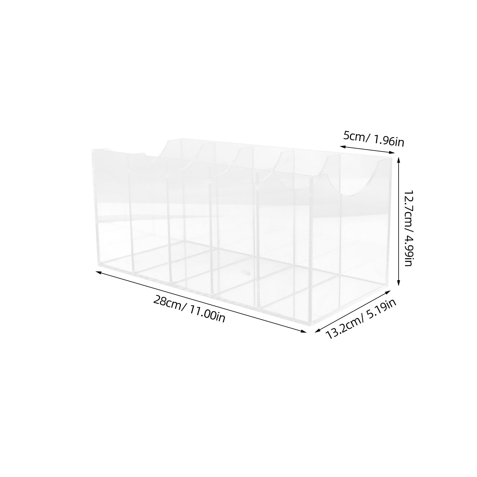 5-Compartment Acrylic Belt Org - Display Case Acrylic review and price
