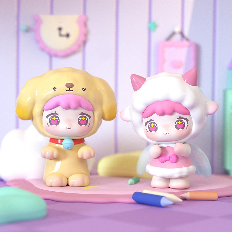Qubii Autumn Animal Castle Day - Vinyl Figure Blank review and price