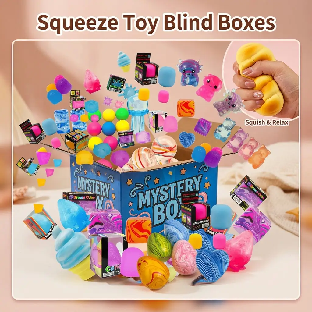 Mystery Squishy Blind Box, Slo - Mystery Box Blind Bag review and price