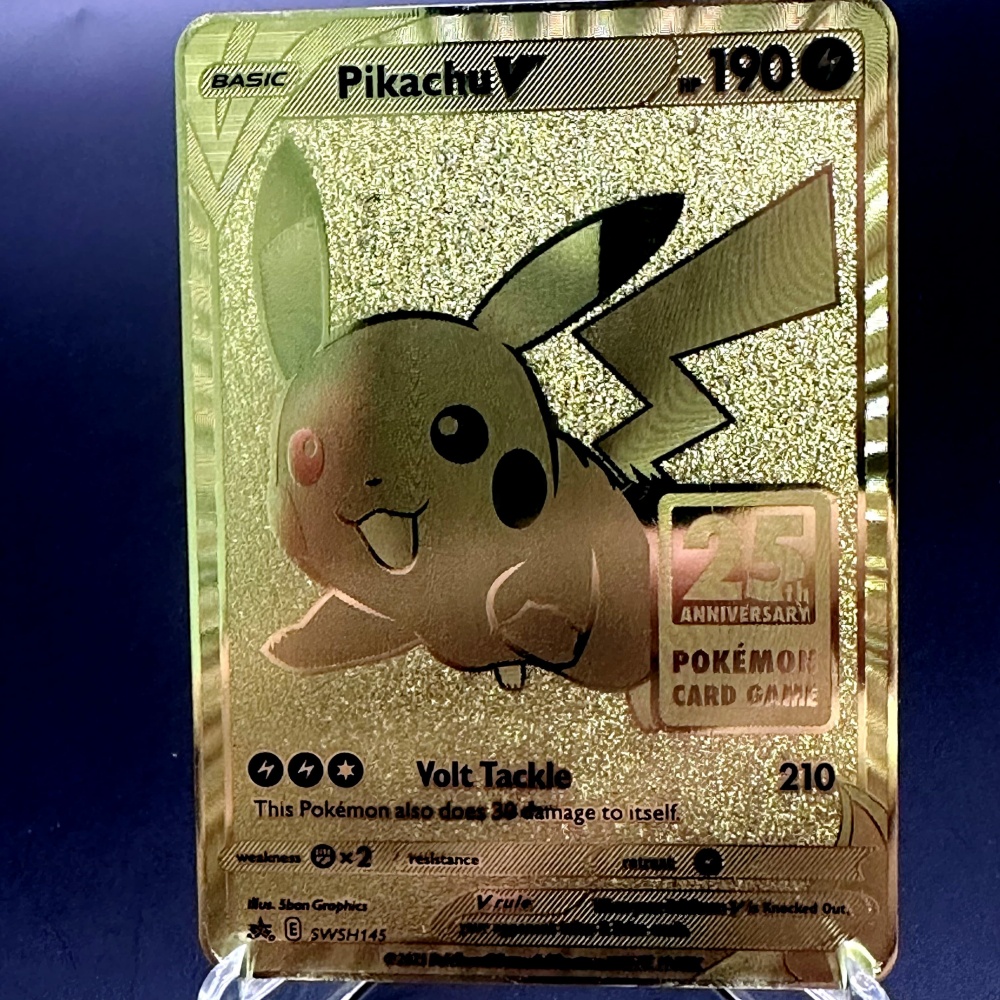 Metal Material PTCG CARD Engli - Pokemon Binder Card review and price