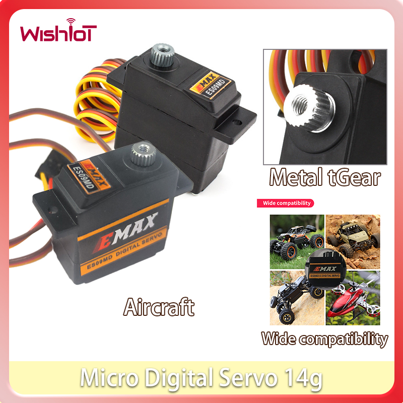 14g Micro Digital Servo ES09MD - Model Airplane Plastic review and price