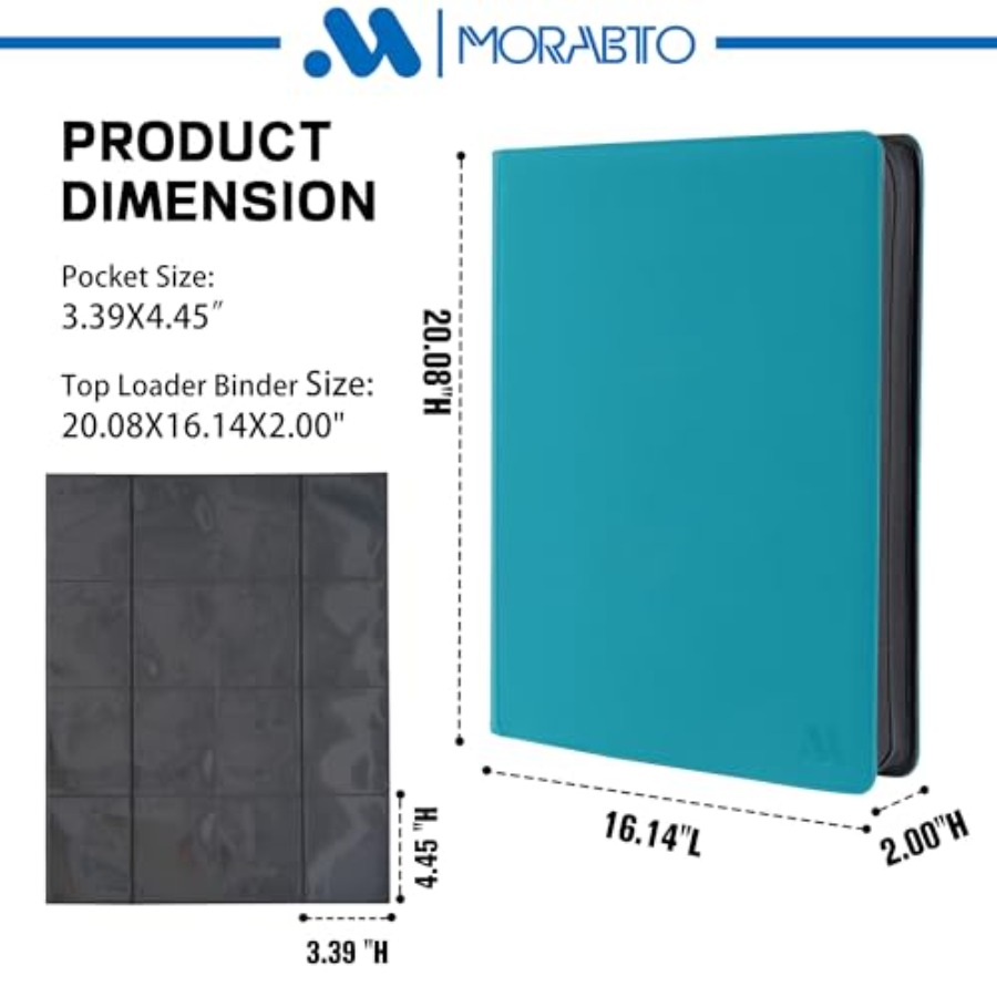 Toploader Binder Holds 640 Top - Card Top Loader review and price