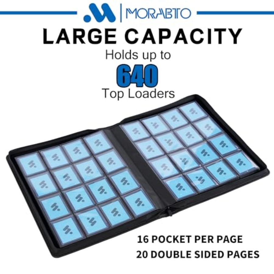 Toploader Binder Holds 640 Top - Card Top Loader review and price