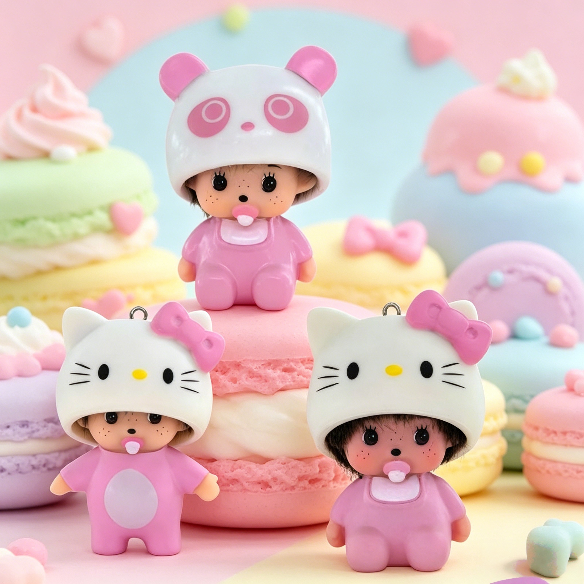 Cute Hello Kitty Keychain Anim - Vinyl Figure Blank review and price